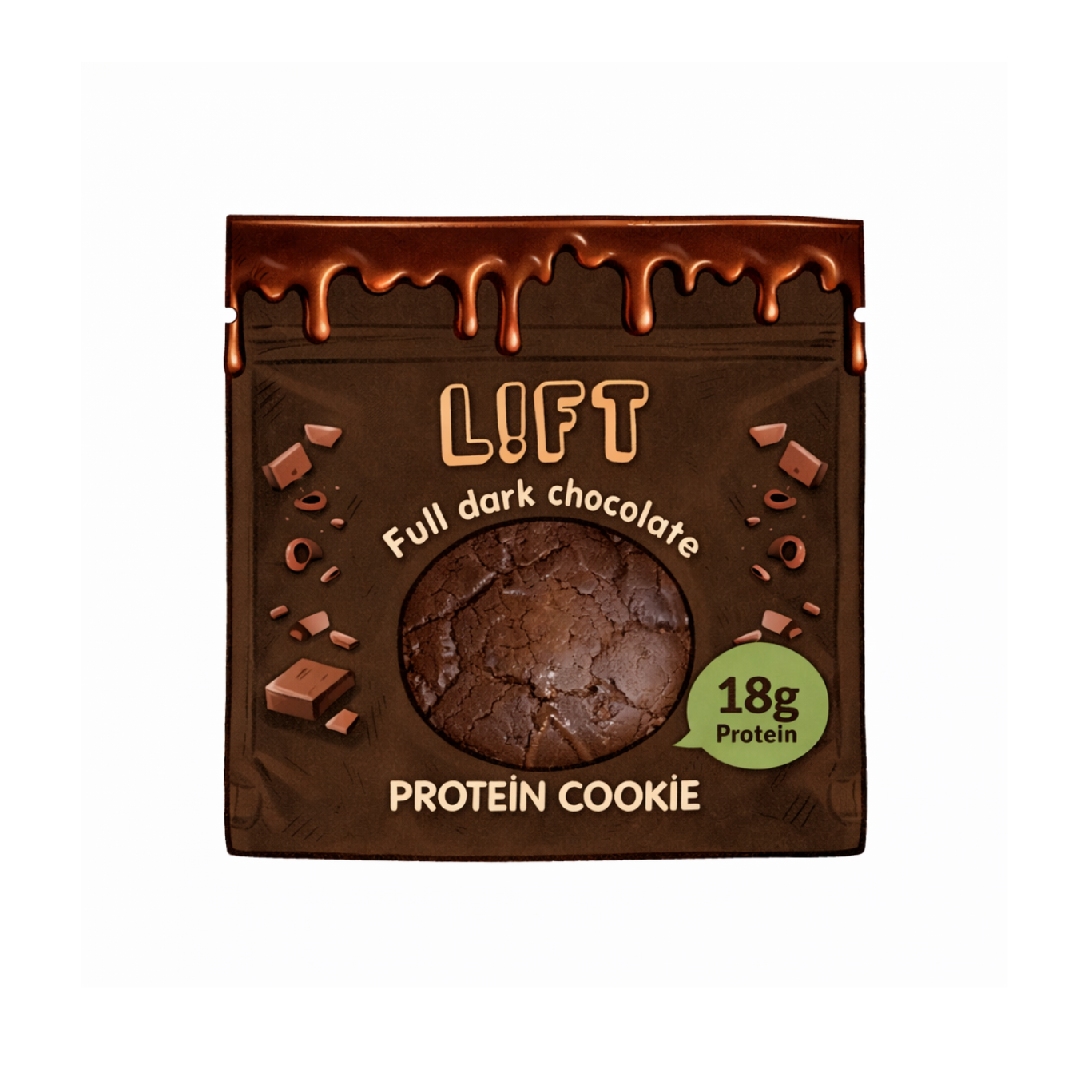 🎁 COOKIE PROTÉINÉ – Tout chocolat (x10) (100% off)