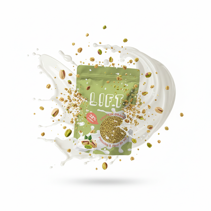 GRANOLA PROTÉINÉ – Pistache & fleur de sel